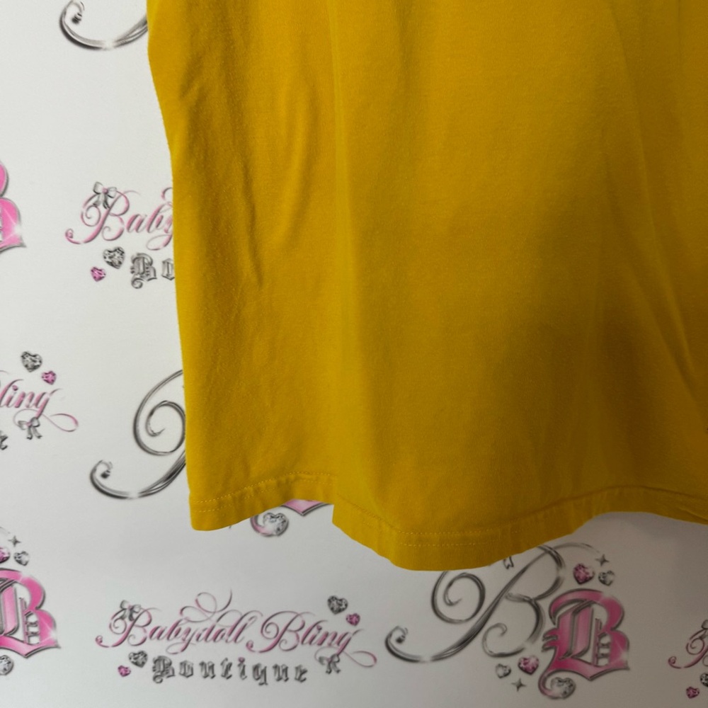 Hudsonβs bay co Olympic mustard rusty Yellow Canada T-Shirt - Picture 4 of 8